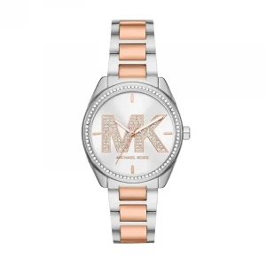 Michael Kors Janelle Silver Dial Two-toneLadies Watch